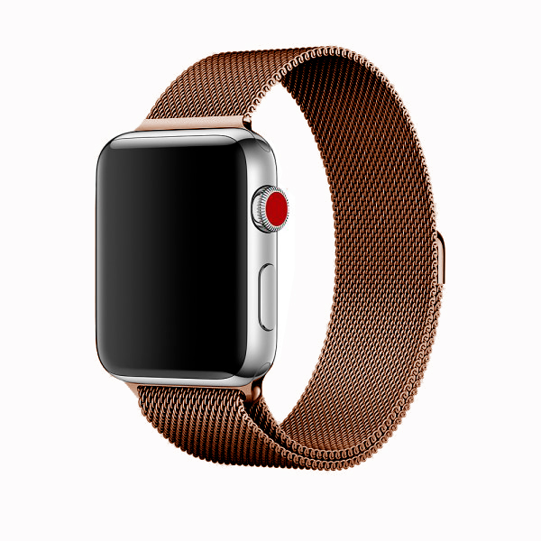 Correa Milanese Loop Apple Watch Brown coHeto Tienda en L nea