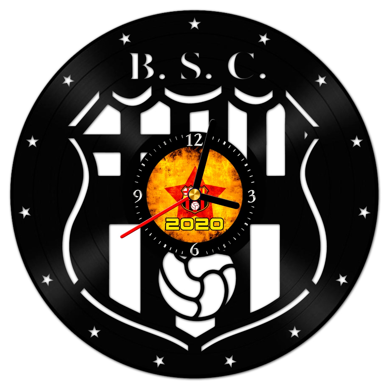 Reloj Pared – Disco Vinilo: Barcelona Club – coHeto en Línea