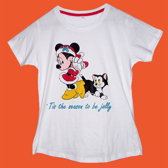 Camiseta Disney Navideña Ho Ho Ho! para mujer – Karisma
